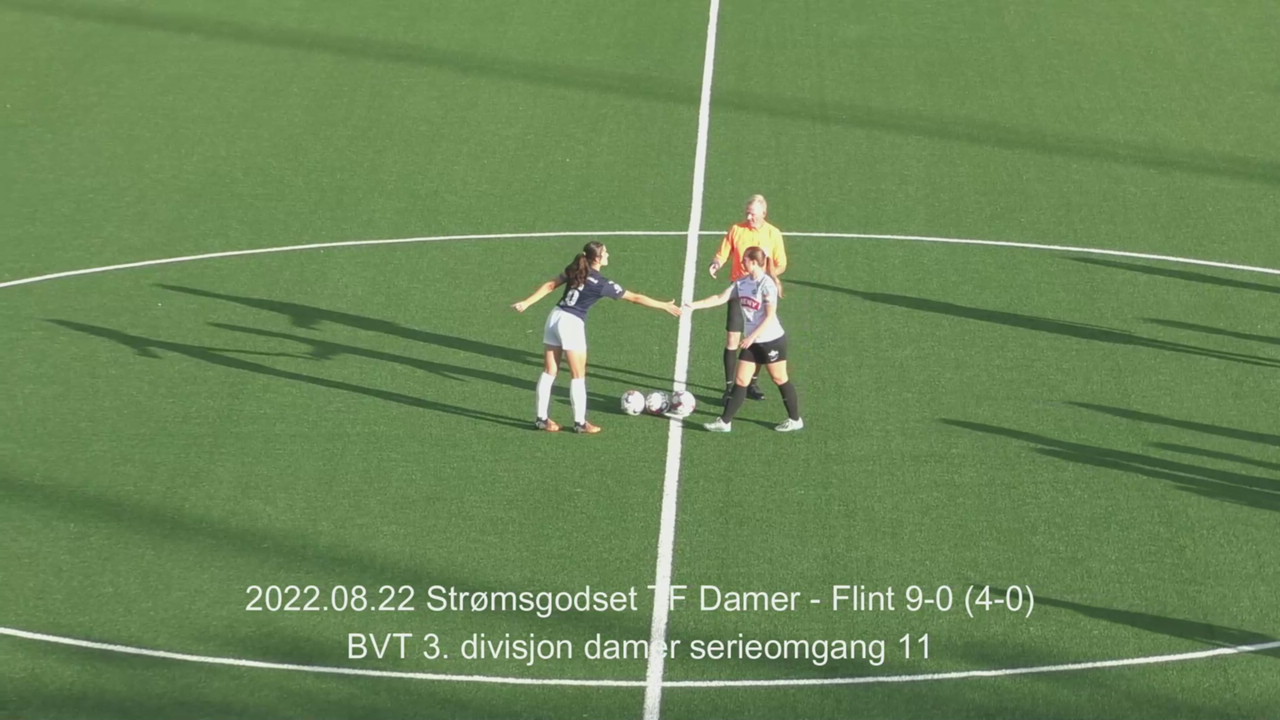 2022.08.22 Strømsgodset TF Damer - Flint 9-0 (4-0) målene www.godset.no